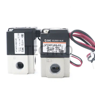 SMC VT307-4G1-01 SMC 5 2 Way Solenoid Valves Elektron magnetyczny 10 Hz SS316