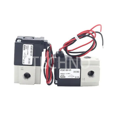 VT307-4G1-02 SMC Zawory magnetyczne Jednostkowy zawór magnetyczny