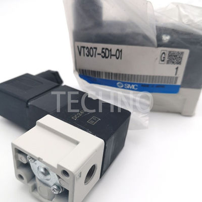 VT307V-5G1-02 SMC Zawory magnetyczne zawory elektromagnetyczne SS316 Certyfikat CE