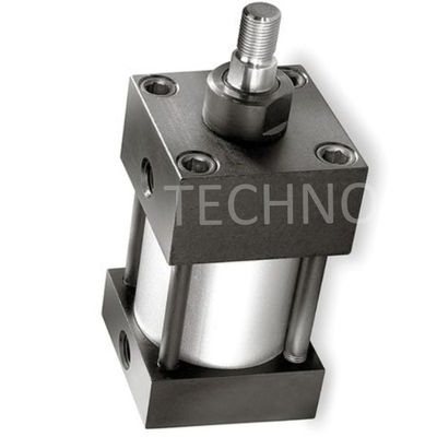 CE elektryczny cylinder oleju hydraulicznego TRH4.00ME5LT14X12.00 Poduszka na obu końcach