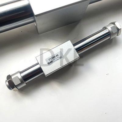 CY3B6-50 Zamknięty cylinder pneumatyczny SMC Magnetycznie sprzężony bezprzewodowy strzał 50 mm