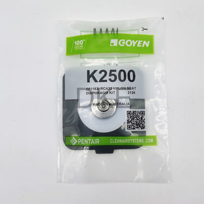 Dołącz do diafragmy zaworu pulsowego Goyen nitrylowego K2500 M1183 CA/RCA32 T * 0-0,8MPa