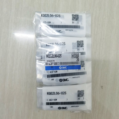 SMC KQG2L06-02S Wyposażenie męskiego łokcia do rurki 6 mm, 1/8R PORT
