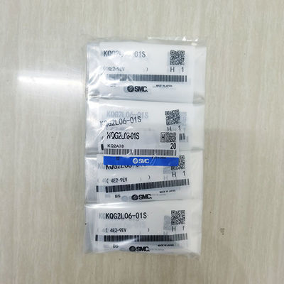 SS316 Łącznik gazociągów z naciągiem w kształcie litery L KQG2L06-01S SMC IOC