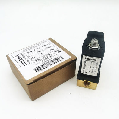 Burkert 00125348 6014 Zawór magnetyczny IP65 24V napięcie prądu stałego