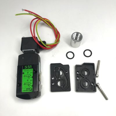 EFG551A001MS ASCO serii 551 Zawór magnetyczny interfejs zawór spiralny G 1/4 Jednorazowy zawór magnetyczny