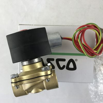 ASCO EF8210G003 120/60AC Dwu-drogowy mosiądz 3/4 W zawór magnetyczny Normalnie zamknięty