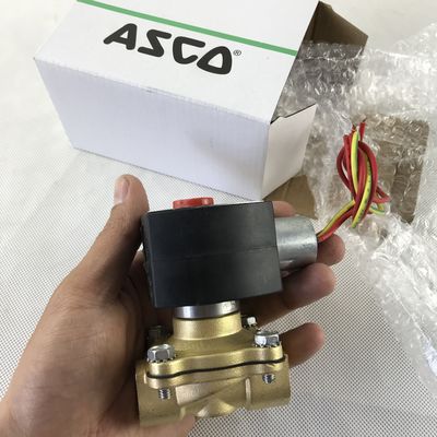 ASCO EF8210G003 120/60AC Dwu-drogowy mosiądz 3/4 W zawór magnetyczny Normalnie zamknięty