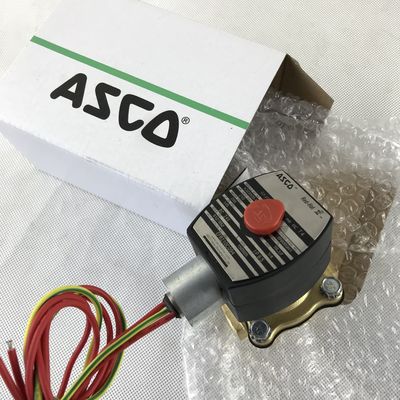 ASCO EF8210G003 120/60AC Dwu-drogowy mosiądz 3/4 W zawór magnetyczny Normalnie zamknięty