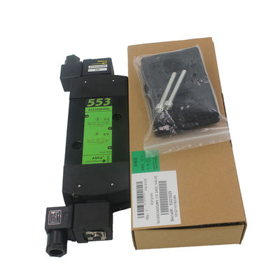 Asco Solenoid Valve 553 Scg553a002ms Panel Mount Podwójna cewka