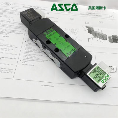 SCG531C018MS ASCO serii 531 podwójny cewnik zaworu magnetycznego