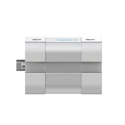 DNA-12-5-A-P-A tłok Pneumatyczny Cylinder Seria ADN Podwójnie działający 20mm Stroke 12mm Rod Wrought Aluminium Alloy