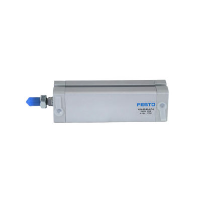 ADN-16-10-A-P-A Pneumatyczny cylinder tłokowy 10 mm Uderzenie 16 mm średnica pręta tłokowego 0,12 MPa - 1 MPa ciśnienie robocze