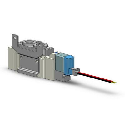 Odporny na pył 5-port SMC obudowa zaworu magnetycznego do zastosowań w żywności i napojach