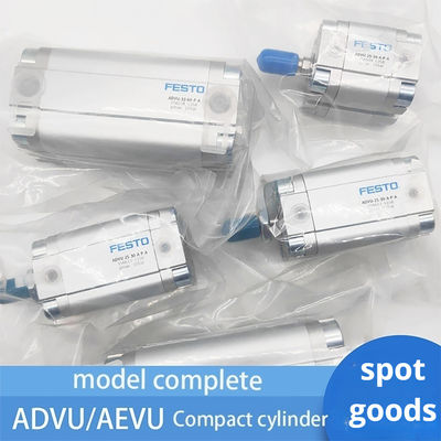 G1/8 ADVU-100 Pneumatyczny siłownik tłokowy w stopzie aluminium
