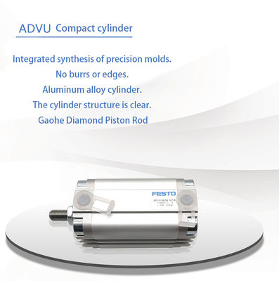 Uniwersalny cylinder pneumatyczny tłokowy do połączenia M5 ADVU-25-5-P-A