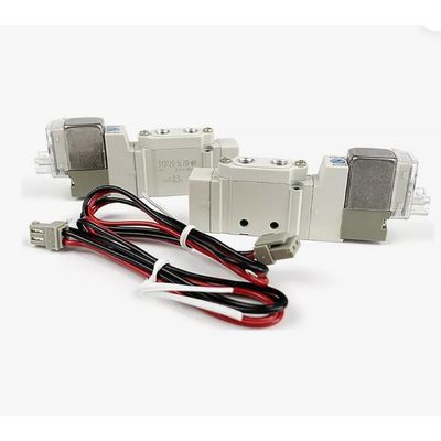 SMC zawór magnetyczny SY5220-5LZD-C8 2 Pozycja Dwukrotny jeden dotyk Wielkość przycisku ø8 DC24V