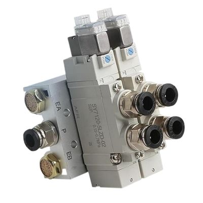 SY5220-6LZD-C4 Zawór magnetyczny SMC 2 Pozycja Podwójny DC12V Jednorazowy przycisk