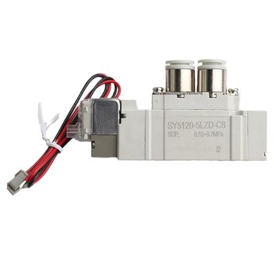 SMC SY5220-6LZD-01 DC12V Wielkość węzła 1/8 Pneumatyczny węzł węzłowy 2 pozycja podwójna