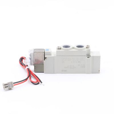 SY5120-6LZD-01 SMC2 Pozycja pojedynczy port DC12V Rozmiar 1/8 przewodów