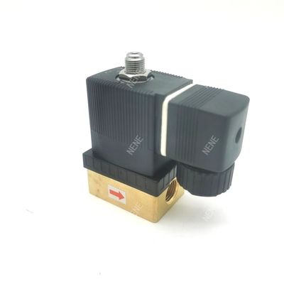 BURKERT 6014D 00126196 Normalnie otwarty zawór magnetyczny G1/8 AC24V 8W Włókno zaworu mosiężnego 32 * 32 0~16bar