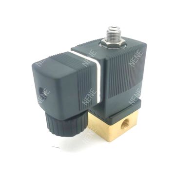 00125355 BURKERT 6014 D Normalnie otwarte G1/8 1,5 Otwór przepływowy AC220V 8W Korpus zaworu mosiężnego 32 * 32 0~16bar