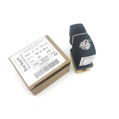 00125357 zawór magnetyczny BURKERT 6014 D Normalnie otwarty G1/4 2.0 Otwór przepływowy DC24V 8W