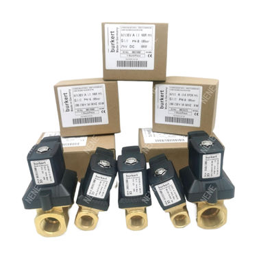 00126216 Zawór magnetyczny Burkert G1/8 1.5 Otwór przepływowy DC24V 8W Wzorzec zaworu ze stali nierdzewnej 6014 C Normalnie zamknięty