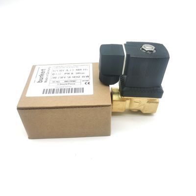 AC220V 00126219 Zawór magnetyczny Burkert AC220V 6014 C Zazwyczaj zamknięty G1/8 1,5 Otwór przepływowy 8W Korpus zaworu ze stali nierdzewnej 0~16bar