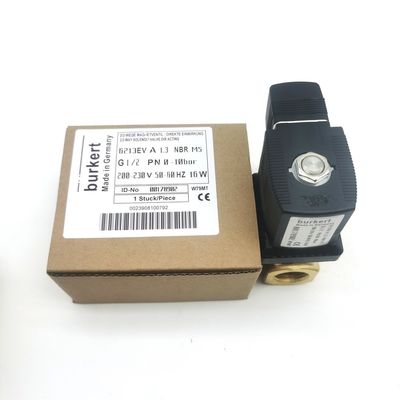 00126204 6014 D Płytkowy zawór magnetyczny Burkert Normalnie otwarty G1/8 2.5 Otwór przepływowy AC220V 8W