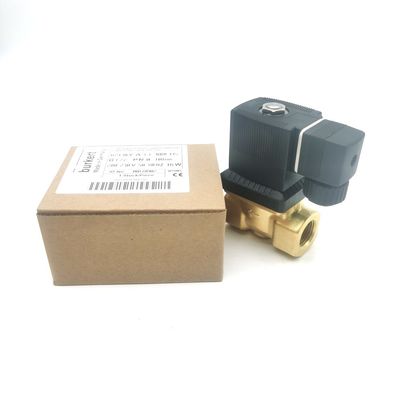 00126204 6014 D Płytkowy zawór magnetyczny Burkert Normalnie otwarty G1/8 2.5 Otwór przepływowy AC220V 8W