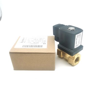 00126204 6014 D Płytkowy zawór magnetyczny Burkert Normalnie otwarty G1/8 2.5 Otwór przepływowy AC220V 8W