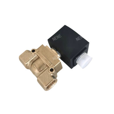 elektromagnetyczny zawór 00126161 burkert 6014 D Bezpośrednie działanie łączenie spodniej płyty Normalnie otwarte 2,0 otworu przepływu DC24V 8W