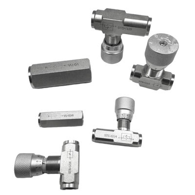 Jednostronne zawory rurkowe VU-G1/2 Hydrauliczne zawory jednostronne