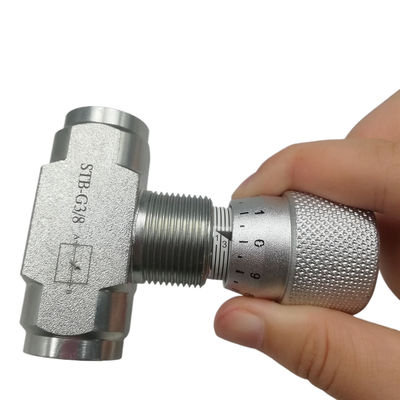 Wytrzymały zawór sterowania hydraulicznego STB-G3/8 45 do 2000 Ssu 6 do 420 CSt