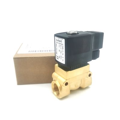 00134237 6013Typ Burkert Zawór elektromagnetyczny G1/8 DC24V Korpus mosiężny NC FKM Pieczęć