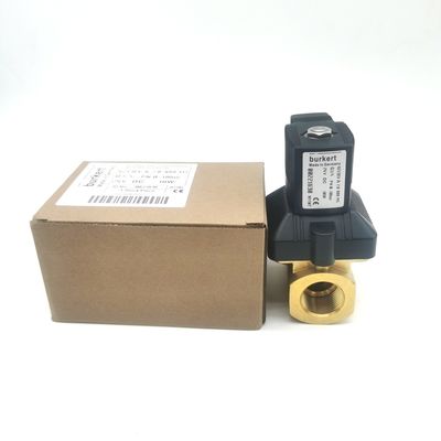 Elektrowany zawór magnetyczny 00134244 BURKERT Rodzaj brzytki Działanie bezpośrednie Zazwyczaj zamknięte FKM uszczelnienie 24VDC