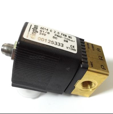 Burkert Solenoidal Valve NBR Seal 00125333 Zazwyczaj zamknięty G1/8 0~10bar