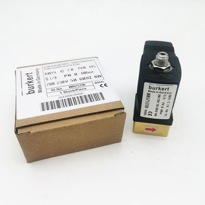 Burkert 6014 C D T 00125332 FKM MS 00125336 Normalnie zamknięty zawór magnetyczny