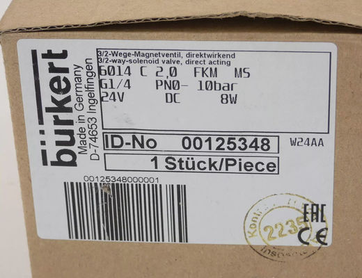 Burkert Systemy sterowania płynami - 125348 - Zawór magnetyczny, 6014 00125348