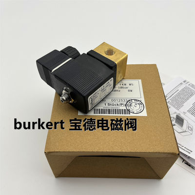 Burkert 6014 zawór magnetyczny 00125334 C2.0 FKM G1/8 0-10bar 24V 50HZ Typ płyty