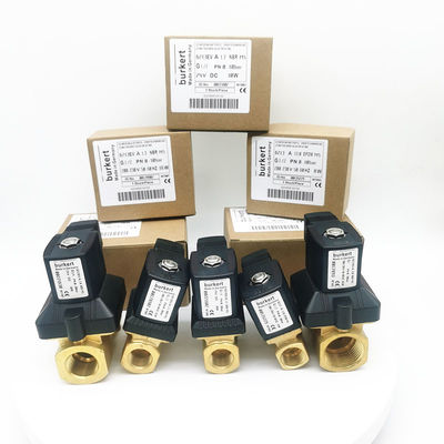 "00125342 ±10% Tolerancja napięcia NBR Seal Burkert Solenoid Control Valve