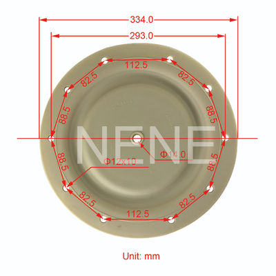 "Długości 96391 96392 Ingersoll Rand ARO Pro Series Pump Diaphragms 666250-9C9-C 6662B3-344-C