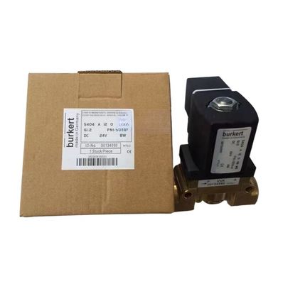 BURKERT Zawór magnetyczny 00308502 5404 G1/2 2/2 Zazwyczaj zamknięty FKM Zamknięcie AC220V 8W 1-50bar