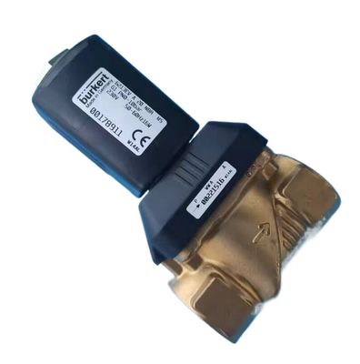 BURKERT 00308505 G3/4 2/2 Zazwyczaj zamknięte 20 otworu przepływowego FKM Zamknięte ciało zaworu mosiężnego AC220V 8W 1-40bar 5404 Typ
