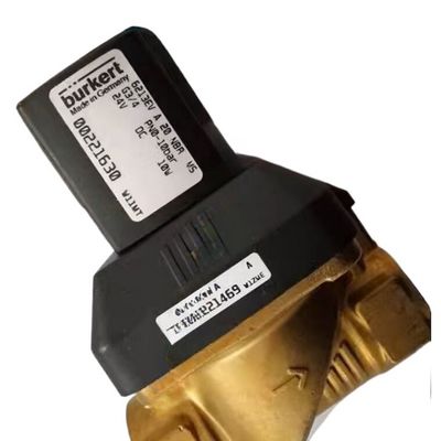 BURKERT 00308505 G3/4 2/2 Zazwyczaj zamknięte 20 otworu przepływowego FKM Zamknięte ciało zaworu mosiężnego AC220V 8W 1-40bar 5404 Typ
