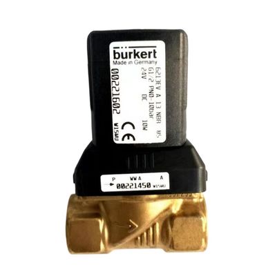 BURKERT 00308505 G3/4 2/2 Zazwyczaj zamknięte 20 otworu przepływowego FKM Zamknięte ciało zaworu mosiężnego AC220V 8W 1-40bar 5404 Typ