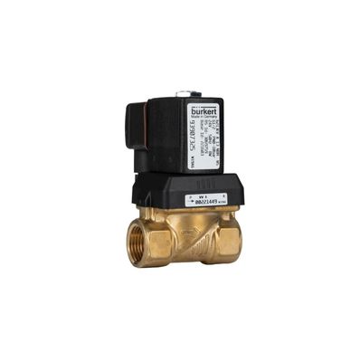 Elektron Magnetyczny Zawór BURKERT 00309022 FKM Pieczęć G1/2 2/2 Normalnie otwarte 12 Otwór przepływowy DC24V 8W 1-32bar