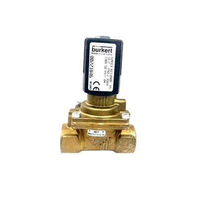 Elektron Magnetyczny Zawór BURKERT 00309022 FKM Pieczęć G1/2 2/2 Normalnie otwarte 12 Otwór przepływowy DC24V 8W 1-32bar