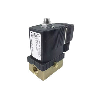 00301170 BURKERT 5404 G1/2 2/2 Normalnie otwarte 12 Otwór przepływowy FKM (Fluorowa guma) Zamknięte ciało zaworu miedzianego AC24V 8W 1-32bar